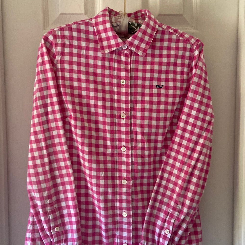 Ladies Vineyard Vines button-down cotton shirt